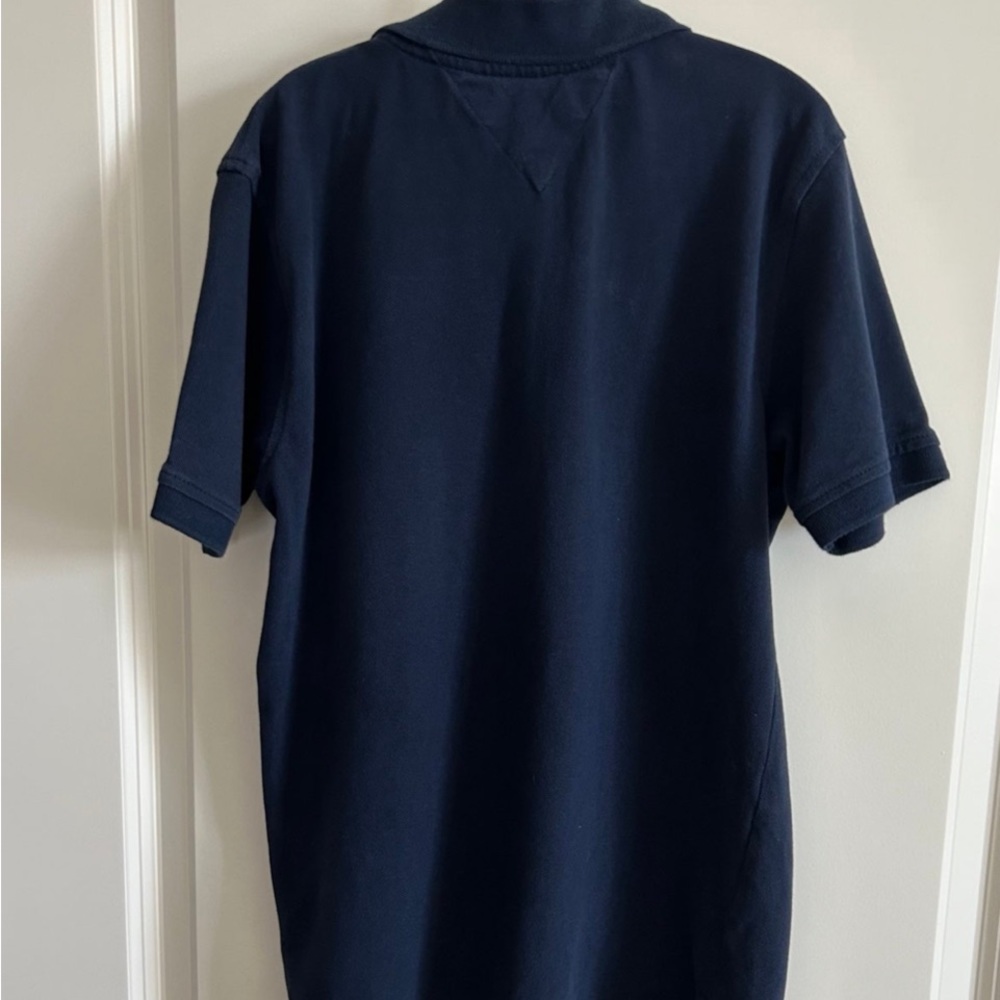 Tommy Hilfiger Boys Navy Blue Polo Short Sleeve Shirt Size‎ M 12-14 - Picture 4 of 8